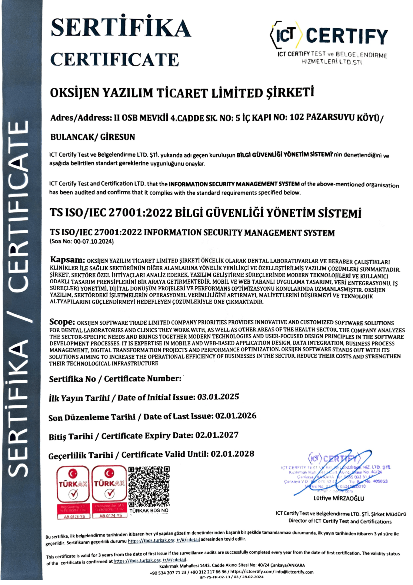ISO/IEC 27001:2022