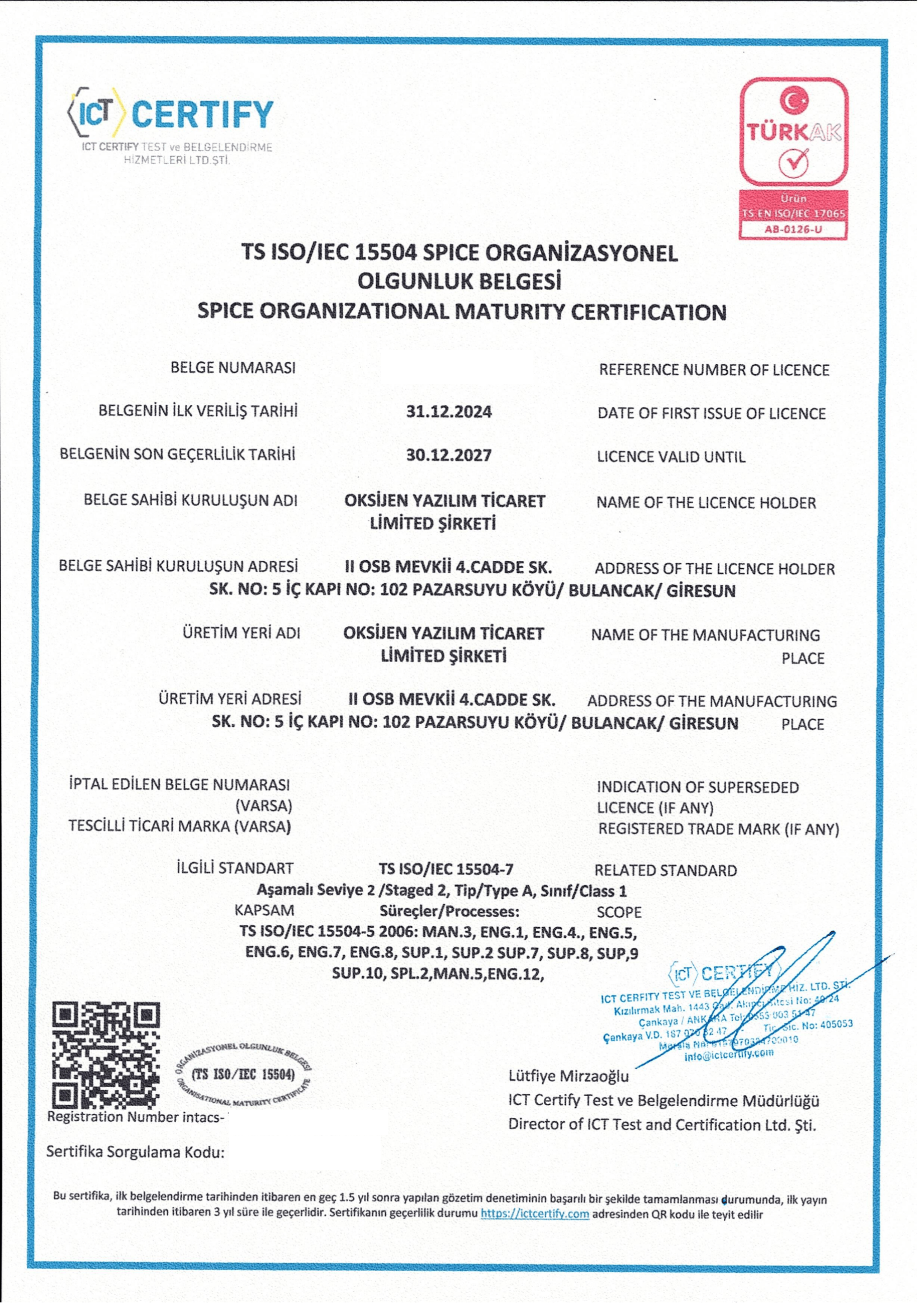ISO/IEC 15504 Spice